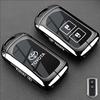 Zinc Alloy Key Cover for Toyota Vitz Camry Corolla RAV4 Highlander Avalon Yaris L - Replacement Key Case for Zihao ZixuanYOTA Yi LH5