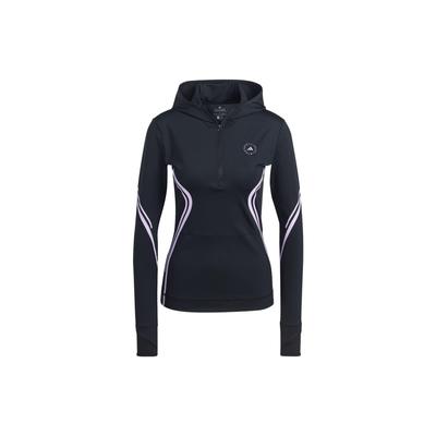 X Stella McCartney Co-Branded Color Block Slim Fit Hooded Jacket Women Jackets Black II3232