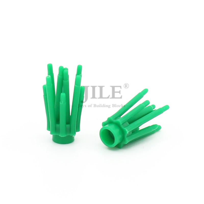 High-Quality 50Pcs High-Quality Moc High-Quality Plant High-Quality Stem High-Quality Grass High-Quality Cluster High-Quality Bush High-Quality With