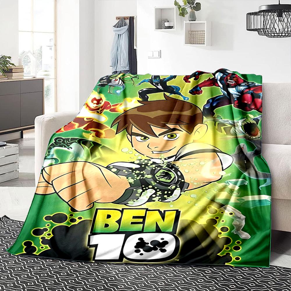 Ben Alien Adventures Blanket Soft Throw Blanket For Home Bedroom Bed Sofa Travel Office Solid Christmas Blanket