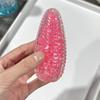 2Pcs Fake Corn Squeeze Toy Anxiety Stress Relief Transparent Corn Pinch Sensory Toy Teens Adults Soft TPR Calming Vegetable Fidget Toy