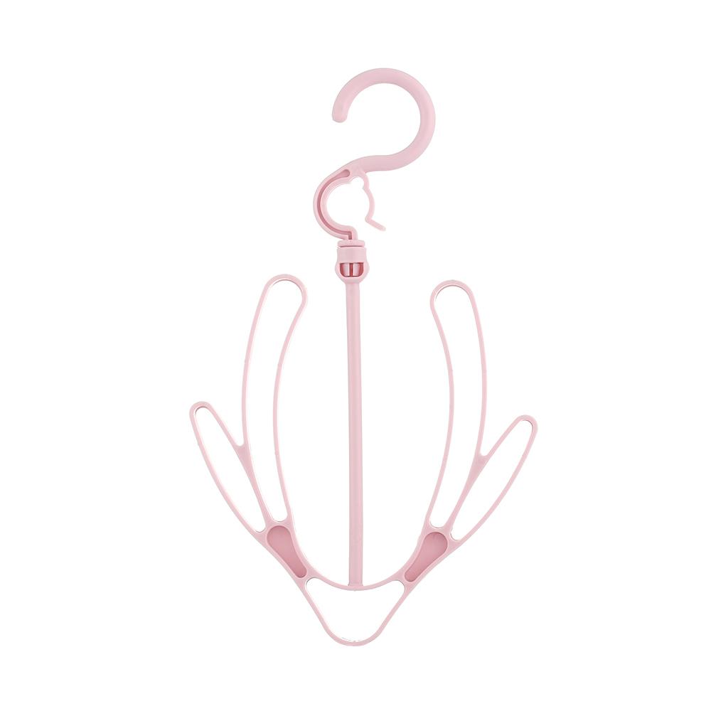 Household Plastic Organizer Drying Hanger 2 Hooks Storage Shelf Shoe Racks