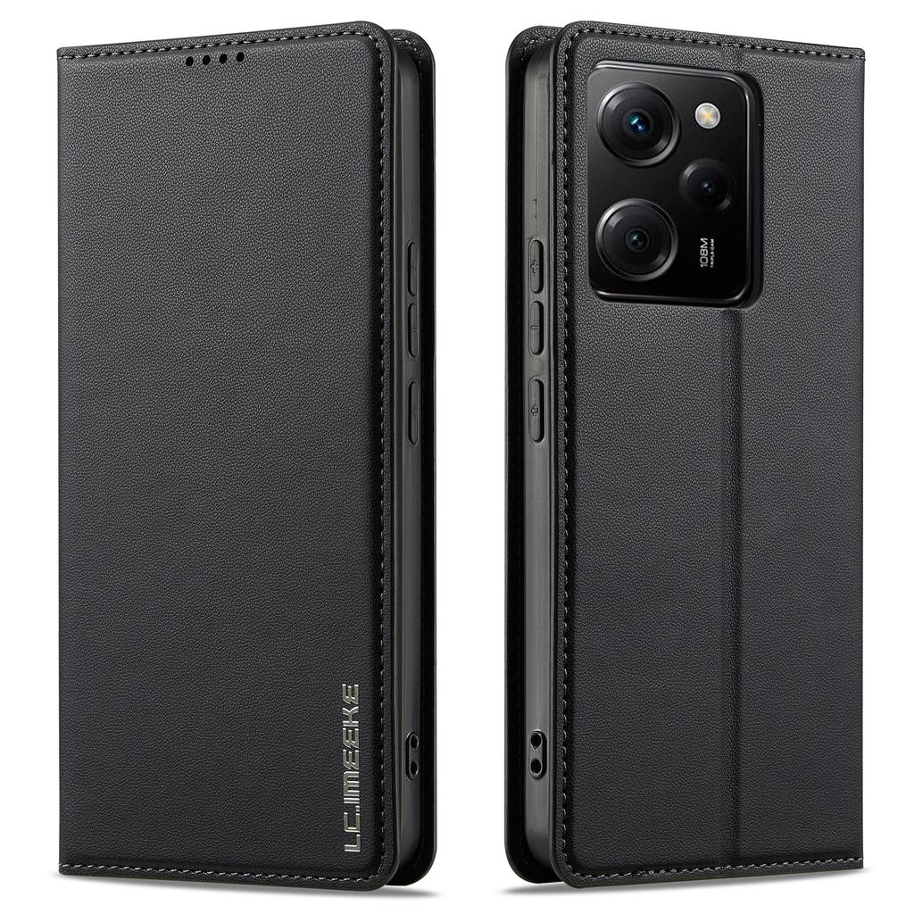 LC.IMEEKE L1 Series for Xiaomi Poco X5 Pro 5G/Redmi Note 12 Pro 5G Case PU Leather Wallet Stand Phone Cover