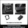 For Tesla Model Y Juniper/Model 3 2025 Up Rear Screen Frame Ventilation Mask Protector Cover Armrest Box Cover Pad Accessories