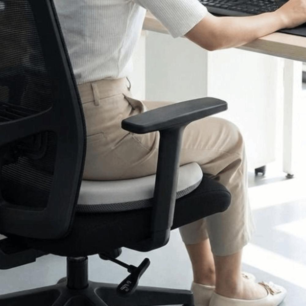 Ultra Soft Round Sponge Cushion Cooling Thick Anti-Slip Seat Cushion Portable Breathable Slow Rebound Cushion Office