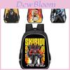 Large Capacity Dual-layer School Backpack For Students Neutral Gender Pvc Material Trendy Design