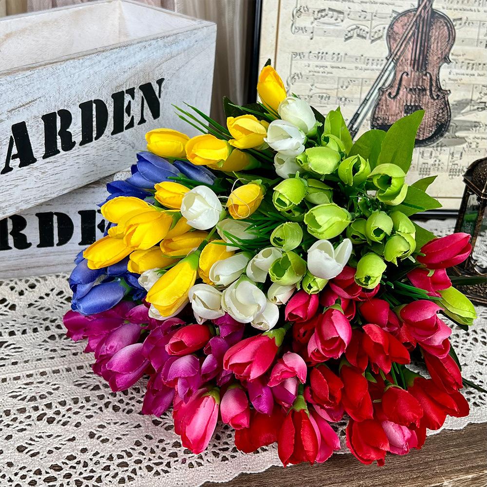 Simulated Flower Bouquets, Living Room Vases, Flower Arrangement Decorations
