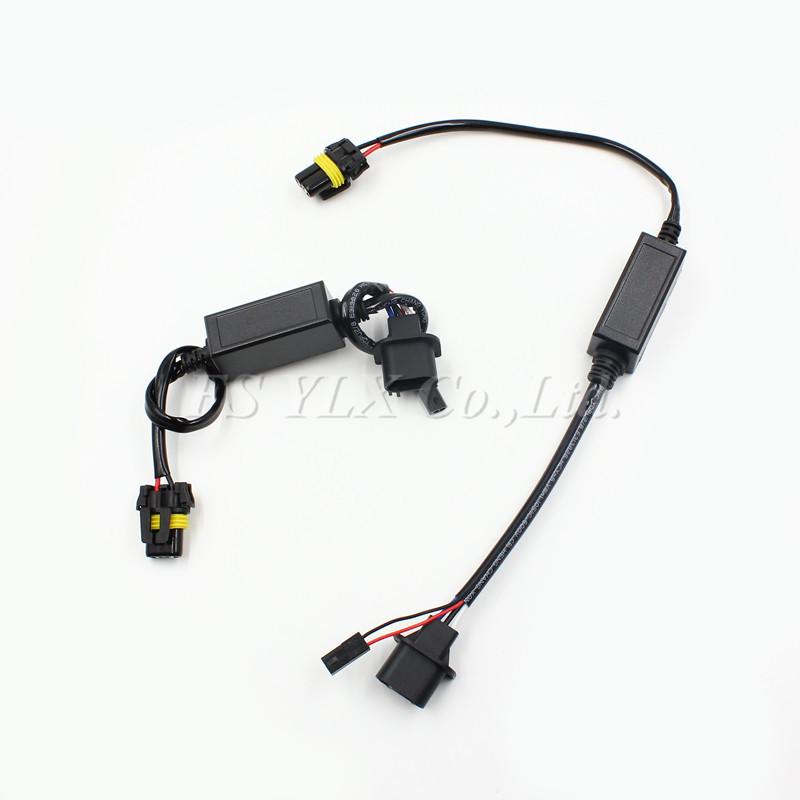 

FSYLX 10x H13 HID Relay Harness H13 9008 Bi-Xenon High Low Wiring Controller Adapter Holder Socket 12V 35W 55W for H13 Xenon Kit