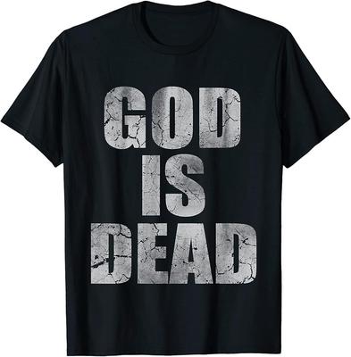 Vintage Gott Ist Tot T-Shirt Atheisten Geschenk Unisex T-Shirt