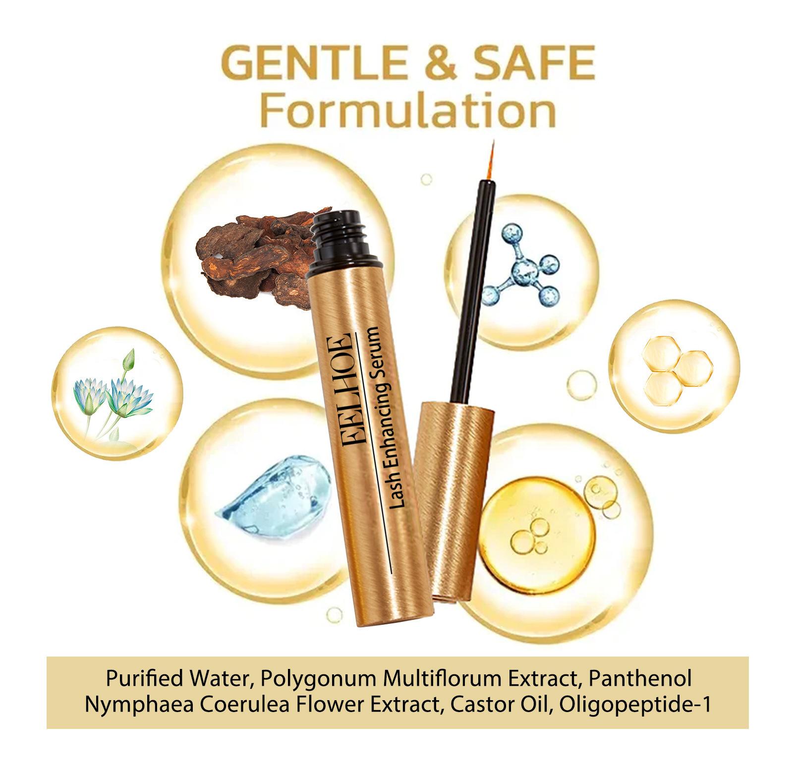 Eelhoe Усилитель роста ресниц Натуральное лечение Сыворотка для ресниц Тушь для ресниц — фото 6