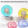 Transparenter Flüssigschleim, Slime Blasen Gel Stressabbau Spielzeug, Elastisches Glas Transparentes Kristallschleim, Stressabbau Werkzeug