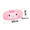 Korean-Style Cartoon Plush Pencil Case: Women's Handbag, Cute Embroidery, Large Capacity Stationery Box