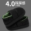 Waterproof cotton slippers women's autumn and winter 2025 new bag heel indoor non-slip warm platform cotton shoes