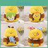 Delightful Cartoon Style Bee Plush Toy Perfect For Kids Gifts With Long Plush Fur