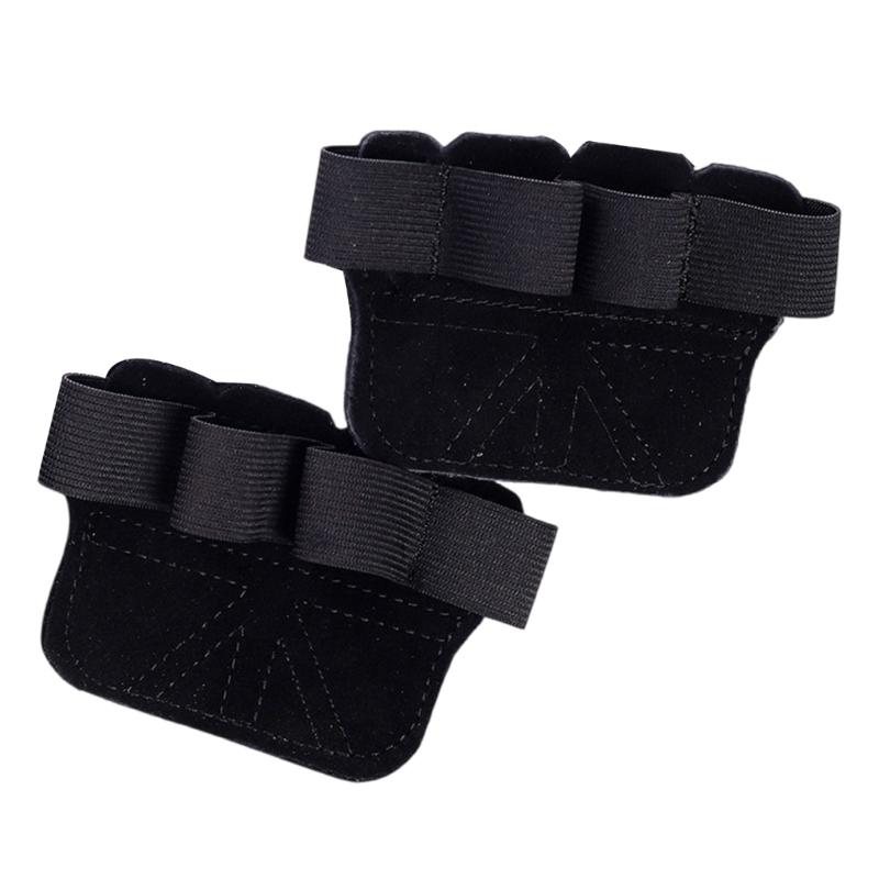 Fitness Grip Pads Lifting Gloves Exercise Gloves Weight Lifting Grip Pads Training Gloves for Men Weightlifting рыцарский черный