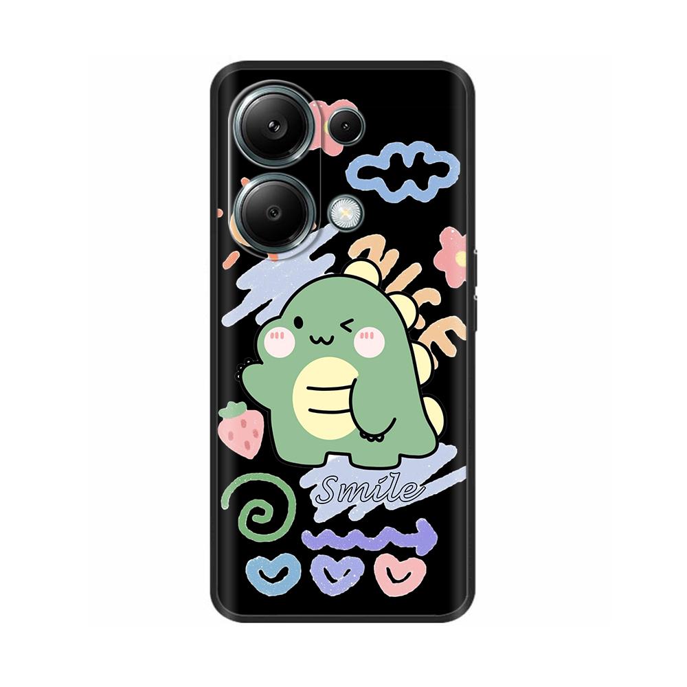 For Redmi Note 13 Case For Redmi Note 13 Pro Cartoon Silicone Phone Case For Xiaomi Redmi Note 13 Pro Plus Note13 Cover Bumper