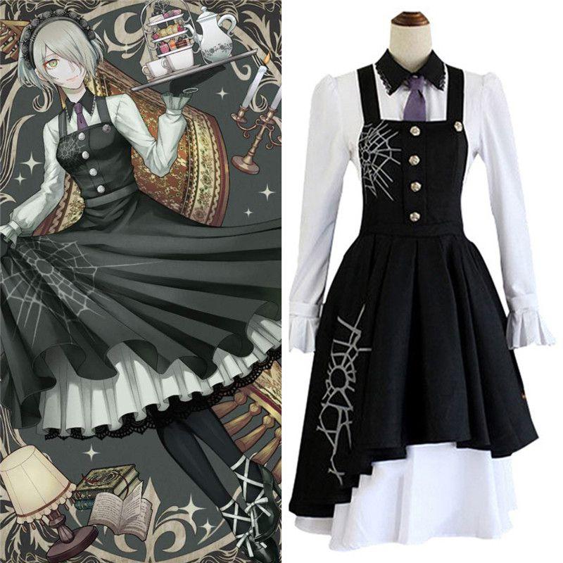 3 Killing Danganronpa Harmony Kirumi Tojo Maid Cosplay Costume Suit Dress Outfit
