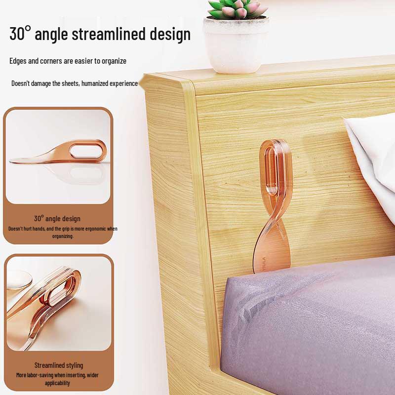 Multifunctional Bed Sheet Organizer and Mattress Lifter Clip