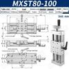 Heavy Load Precision Linear Slide Table with Fine-tuning Screw Rod - 50/80/100 Stroke