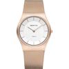 Women's Watch - BERING - 11935-366 - Analog - Quartz - Rose Gold, White