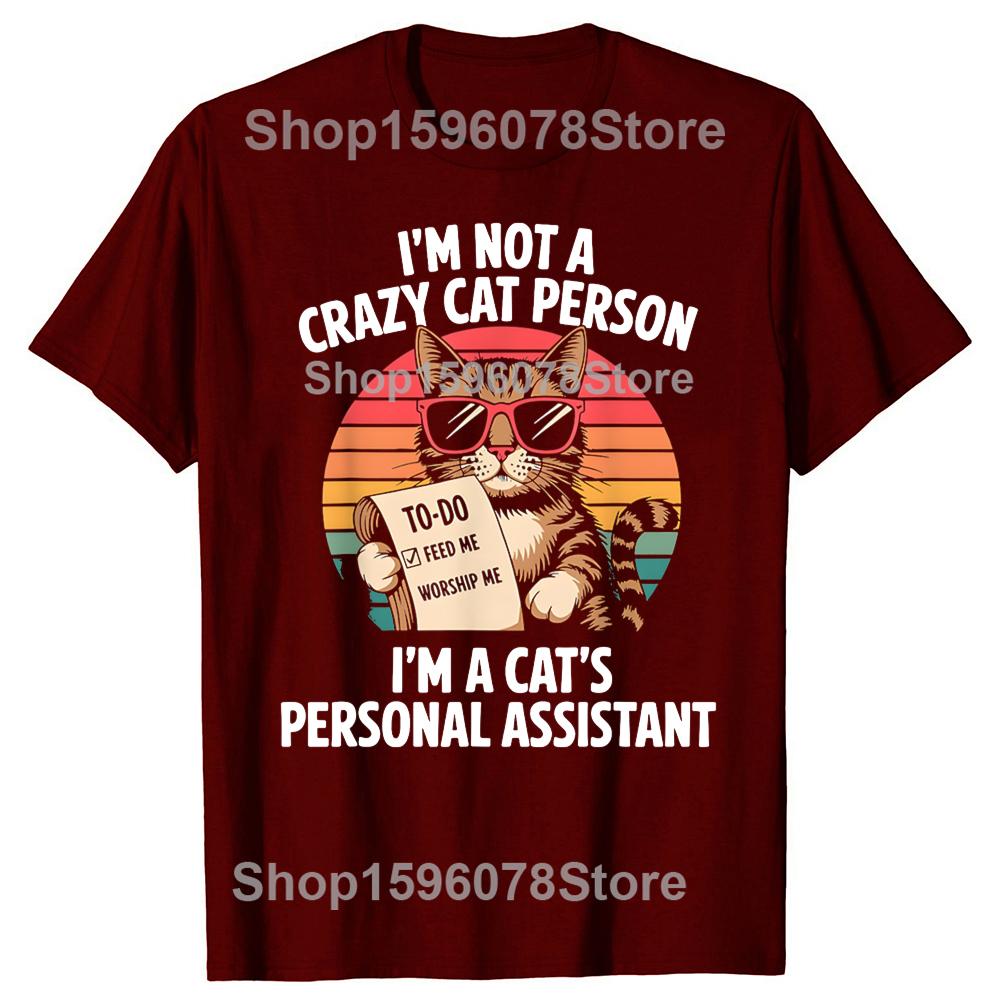 Funny Vintage Style Cat Lover Design Graphic Tshirt Men Women Hip Hop Oversized T Shirt 100 Cotton Comfort Tshirts
