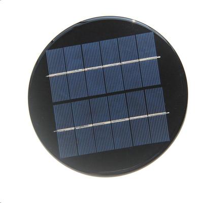 2W 6V Round Solar Panel 150MM Small Solar Cells for DIY Circular Garden Lights Street Lamp Educational Toys 10Pcs/Lot