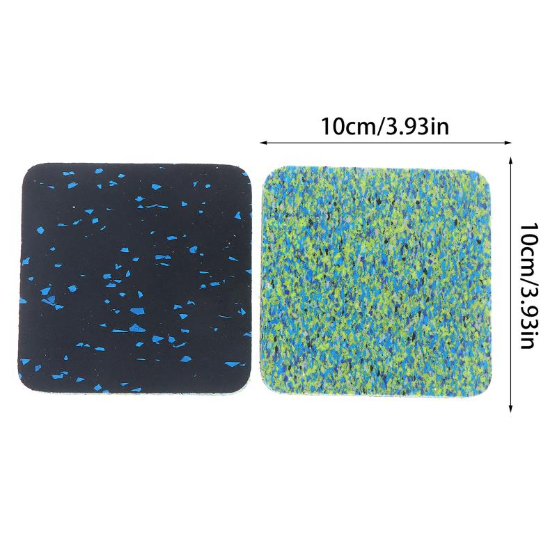 4Pcs Treadmill Mat Pads Exercise Equipment ,Sound Insulation Shock Absorbing Mat, Floor Protection For Treadmill Washer