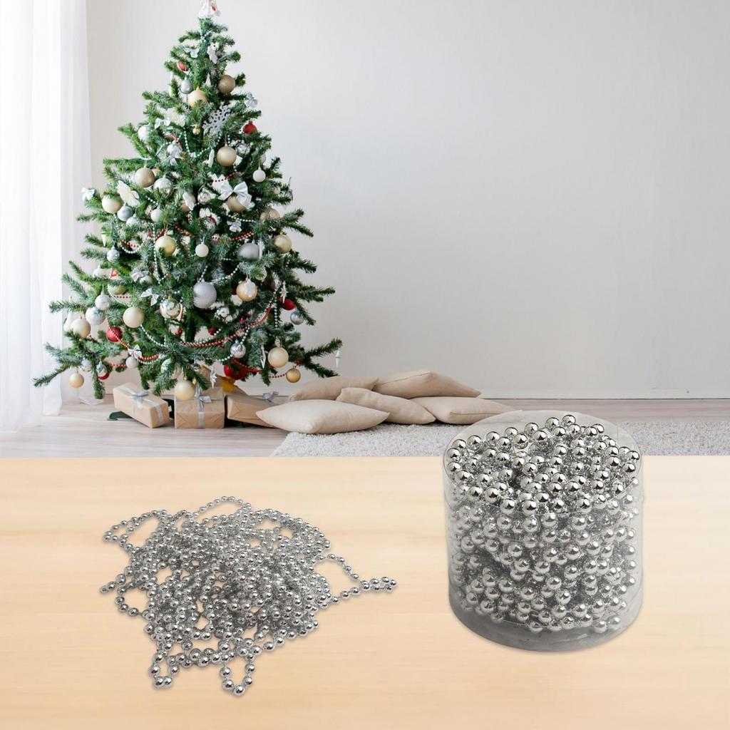Christmas Decoration with 5M For Pearl Wire Bead Strings for Festive Events