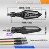 Double Side Flowing Turn Signal Lights Built-in Relay Sequential Flashing Blinker Lamp 12V Motorcycle LED Turn Signal Light