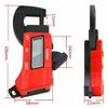 ANR Digital Micrometer, High-Precision Digital Gauge for Thickness Measurement, Leathercraft, Printing Paper, Large Thickness Display, Red