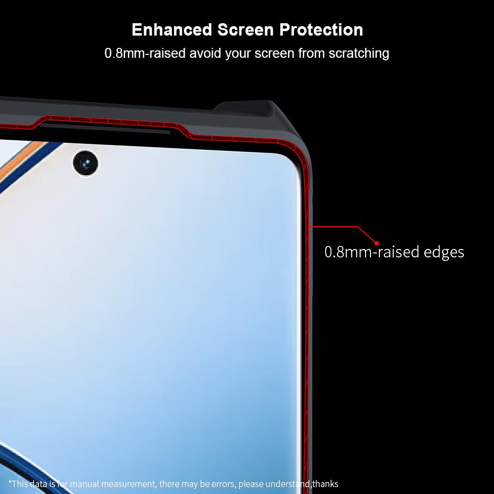 XUNDD For Realme 12 4G/12+ 5G Case TPU+Acrylic Non-Slip Protective Phone Cover