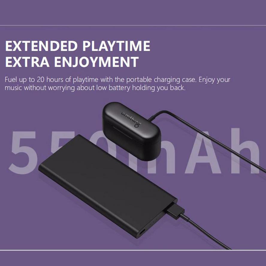 Buy XIAOMI Omthing Airfree EO002BT TWS Bluetooth Earphone In-Ear Wireless  Earbuds Touch Control Voice Assistant With 4 ENC Microphone at affordable  prices — free shipping, real reviews with photos — Joom
