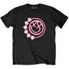 Blink 182 - Six Arrow Smiley - Black T-shirt
