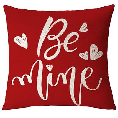 Happy Valentine s Day pillowcase red love hug pillowcase wedding anniversary cushion cover home outdoor sofa 35x35cm