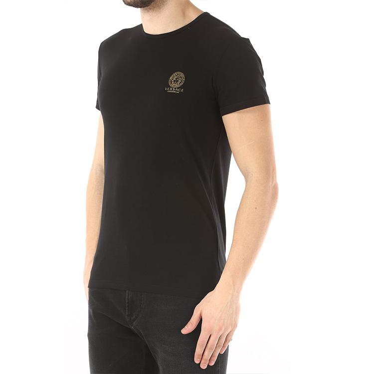 Versace Medusa Chest Logo T-shirt AUU01005-AC00059-A008