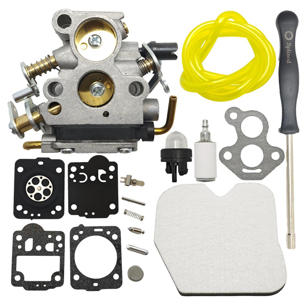 Carburetor Carb Repair Kit For Husqvarna 235 236 240 235E 240E Air Fuel Filter Line Primer Bulb Gasket Chainsaw Replace Part China Mainland