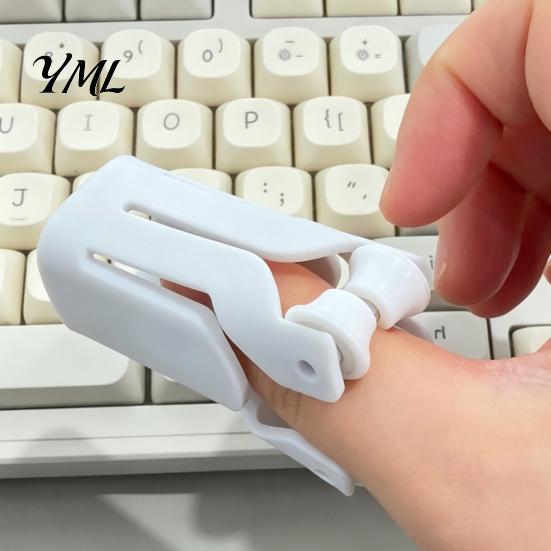 Rolling Hand Massager Mini Roller Finger Massager, Portable Plastic Massage Tool, Small Relaxer Fatigue Pain Relief for Arthritis Tool