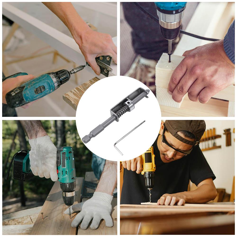 Spring Positioning Spring-Loaded Screw Holder Anti-Drop Bit Retaining Adapter Mechanics