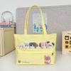 School bag Korean version ins2025 summer shoulder bag simple leisure large capacity commuter Mori versatile school bag