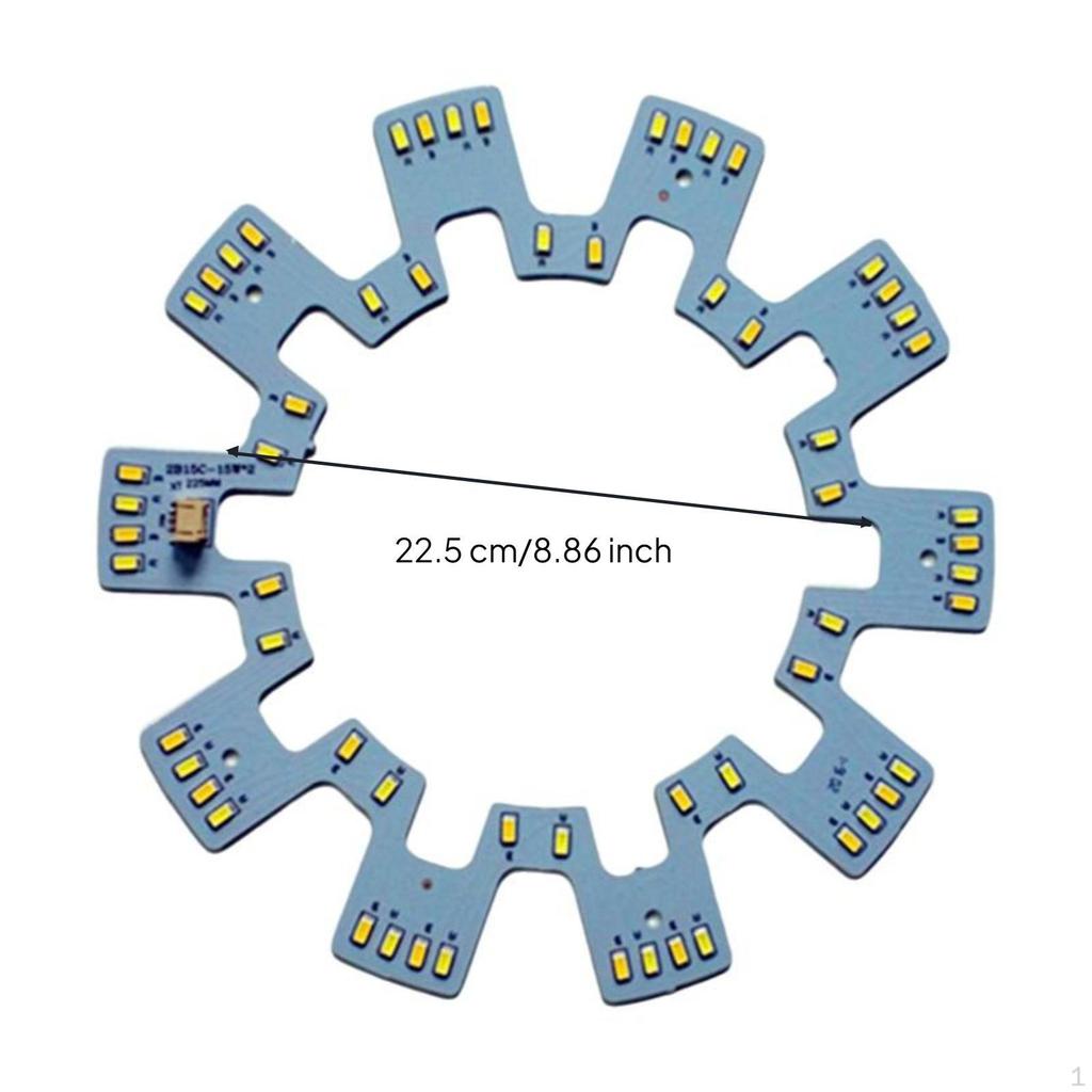lightemitting diode Ceiling Light Retrofit, Round Panel, Energy Saving, Dimmable, 5730 SMD White 5W