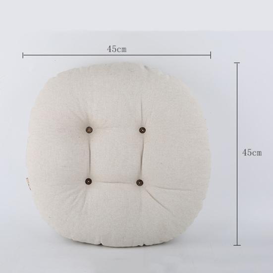 Thicken Soft Tatami Round Chair Floor Balcony Seat Cushion Pad Mat Home Supply