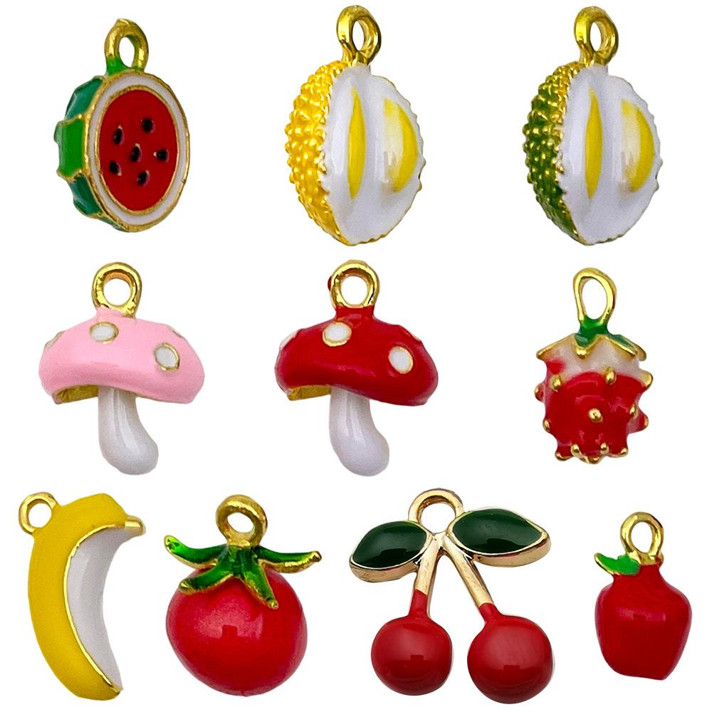 Fruit Pendant Strawberry Watermelon Pepper Corn DIY Jewelry Accessories