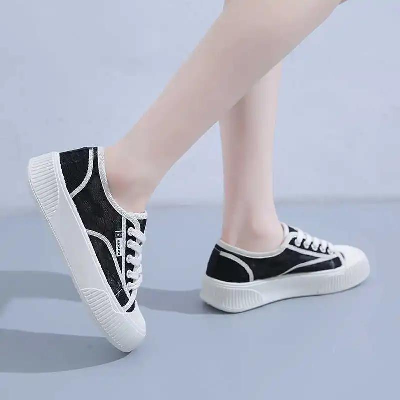 Plateforme High Sole Luxury Golf Shoes Running Teniz For Women Black Sneakers Sports Low Cost Tines Loafers New Arrival