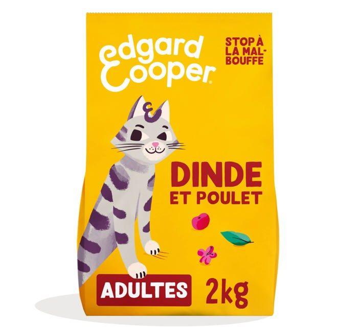 Croquette - Edgard - Cooper - 2kg - Nourriture Sèche - Sans Céréales - Riche en Viande