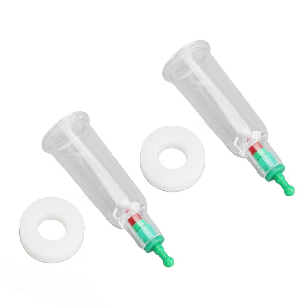 2 pièces Ventouses à vide pour les doigts Favorisent la circulation Relaxation musculaire Ventouses à succion avec 2 joints