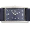 TIFFANY&Co. East West Watches grayDial Stainless Steel/Embossed Leather Quartz Analog Display Women Used