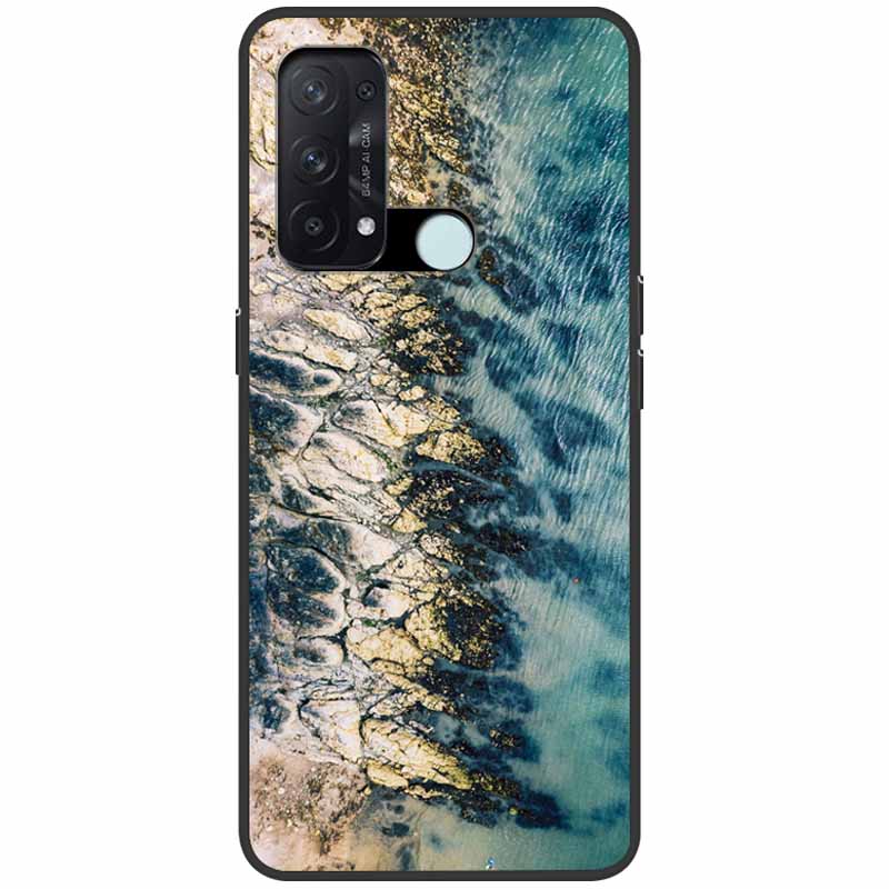 Case for Oppo Reno 5A Cover 3A A54 5G Marble Soft TPU Silicone Phone Covers for Oppo Reno5 A Case Reno3 A Reno5A Bumper Cool