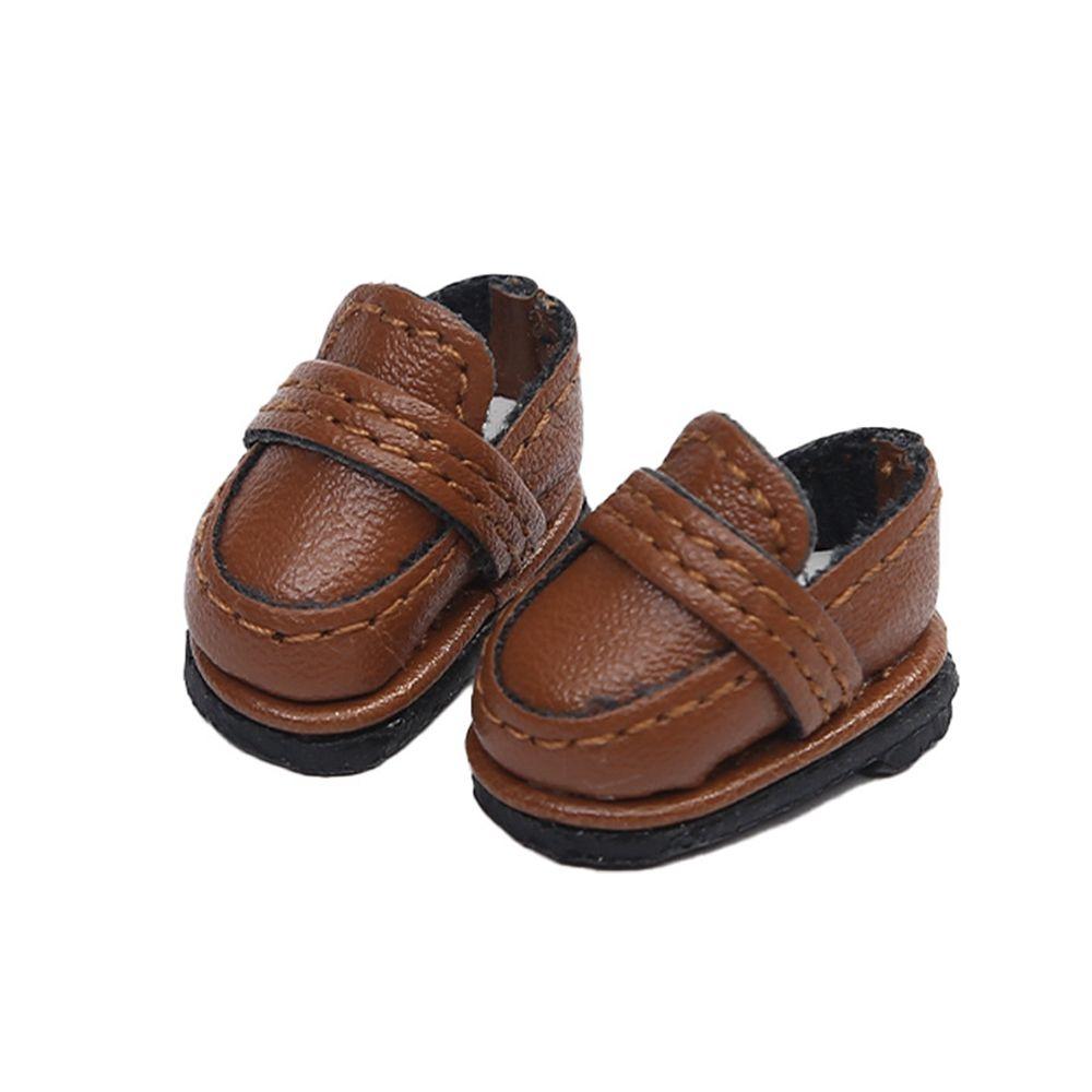 4 Colors Handmade Cute Doll Boots New Casual Cowhide Dolls Shoes Leather Shoes