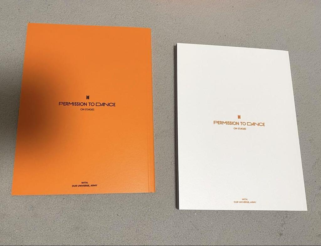 [USED] BTS Permission to Dance photobook
