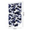 Navy and Light Gray Military Camouflage Wallpaper 50x1000